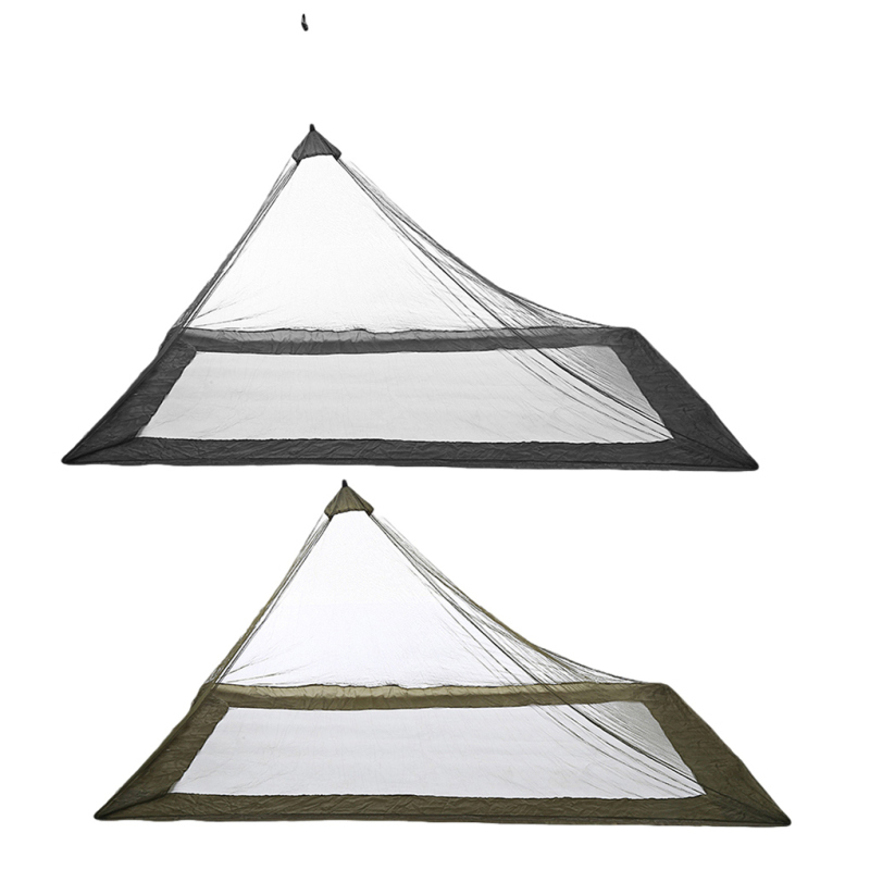 Cheap Goat Tents Single Outdoor Net Tent Triangle Anti insect Camping Bed Curtain Portable Folding Mesh Canopy Camping Home Travel Casual Tent Tents 